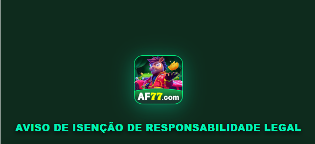 Aviso de Isenção de Responsabilidade Legal